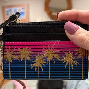 Vitoria Secret NWOT Tropical Palm Card Holder
